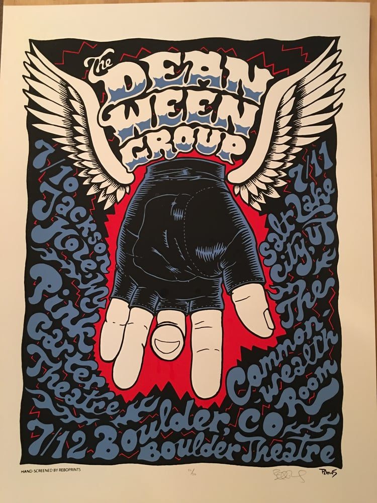 Dean Ween Group poster by Billy Perkins