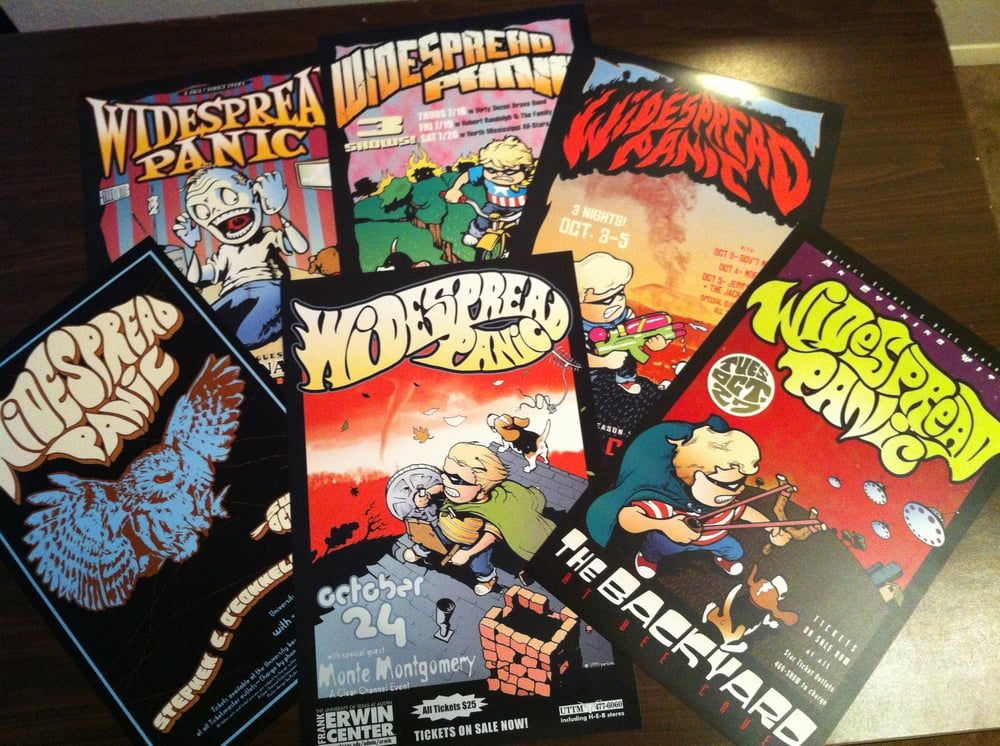 Widespread Panic poster by Billy Perkins