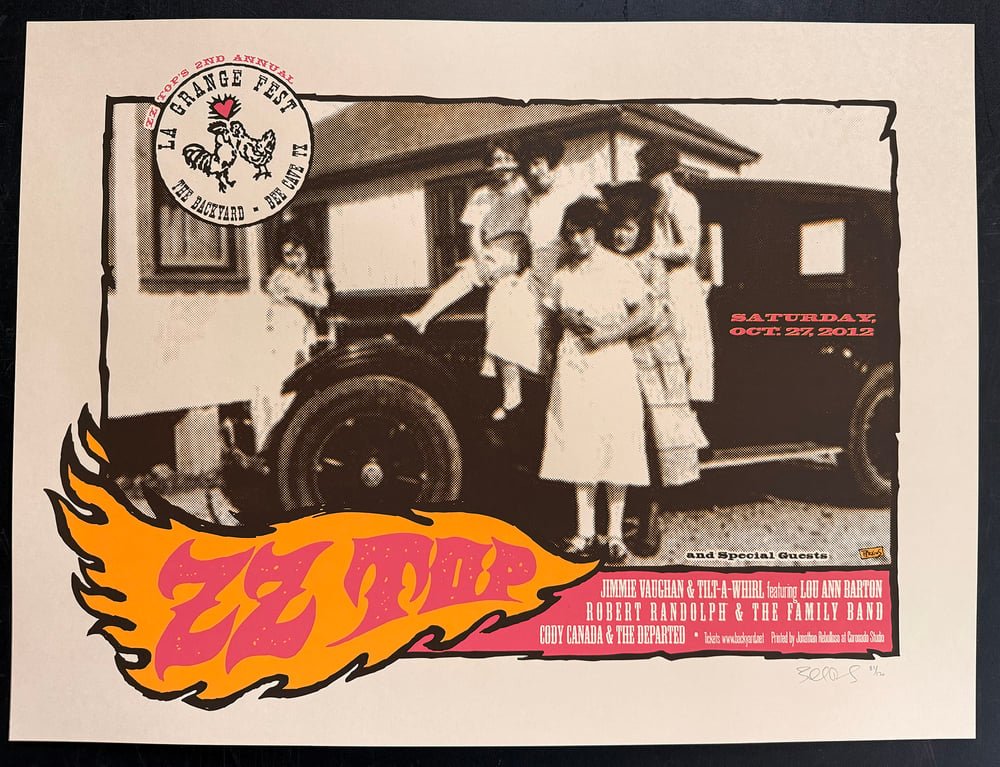 ZZ Top poster by Billy Perkins