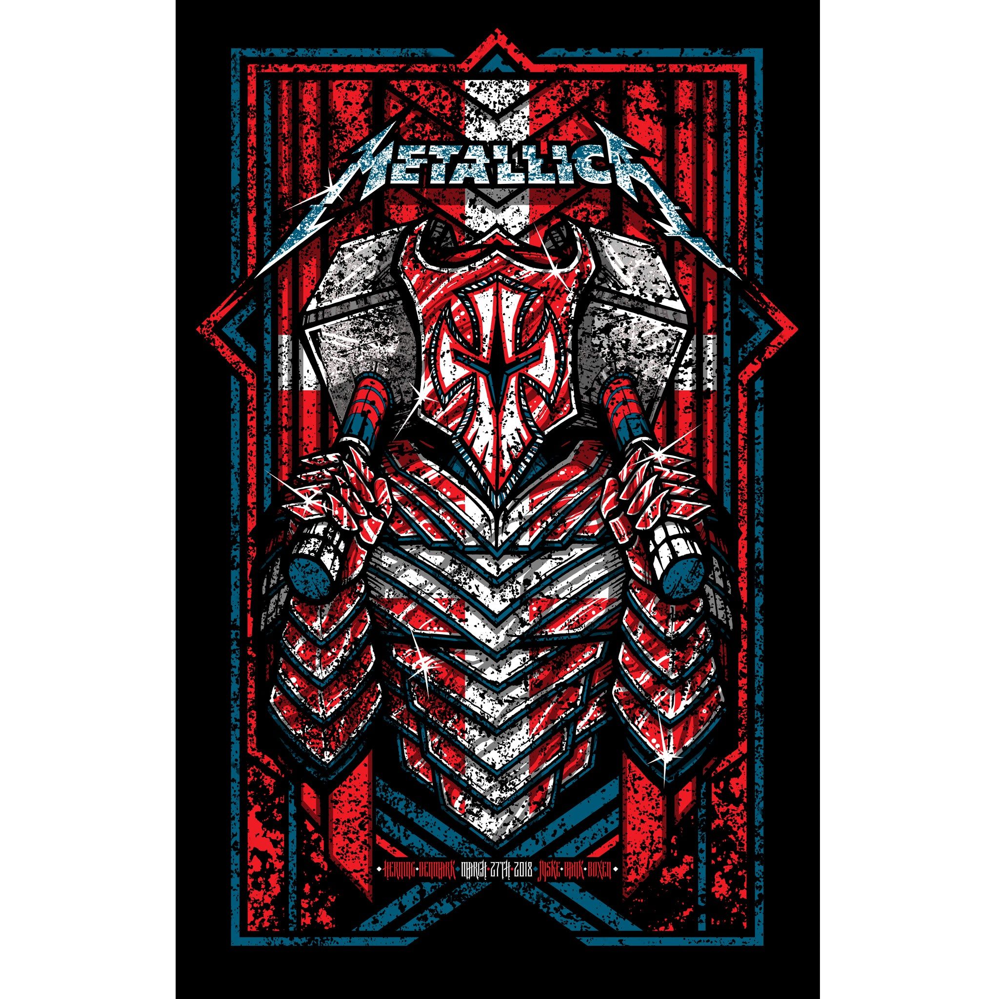 Metallica poster by Brad Klausen