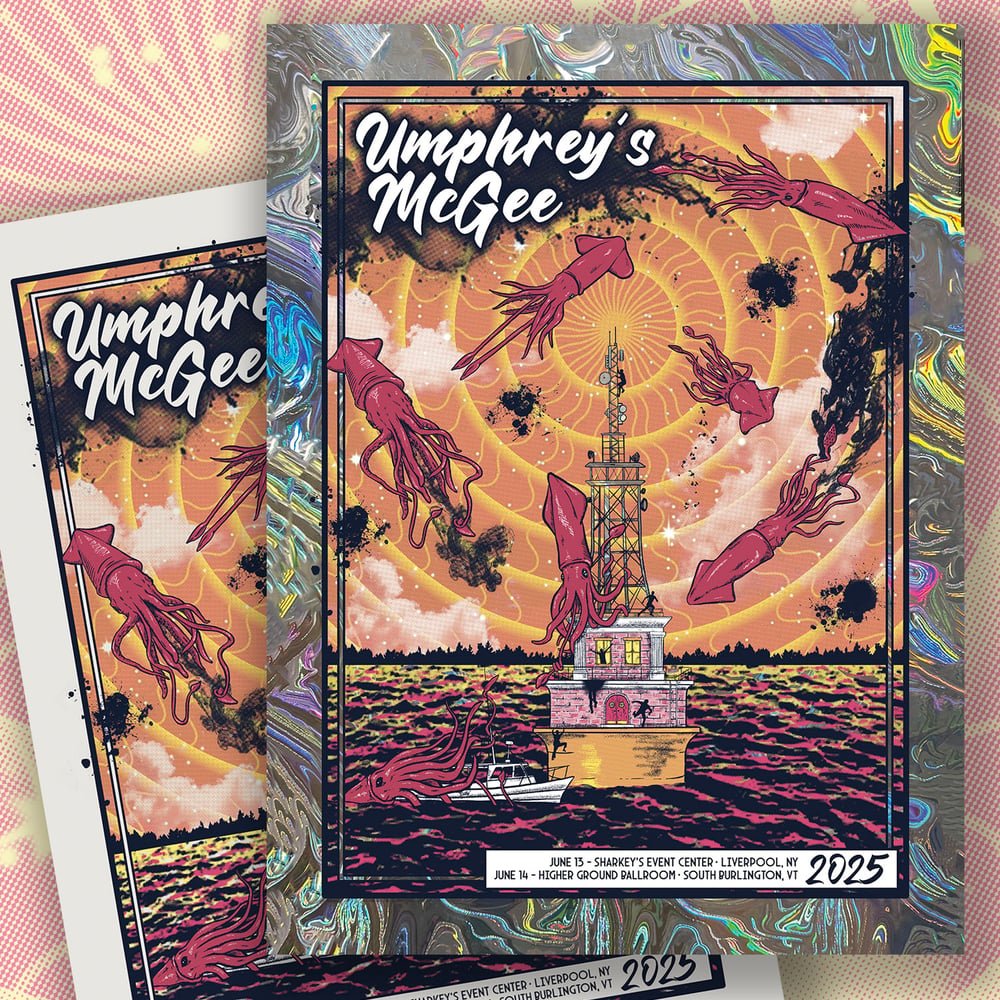 Umphrey's McGee poster by Brian Bojo