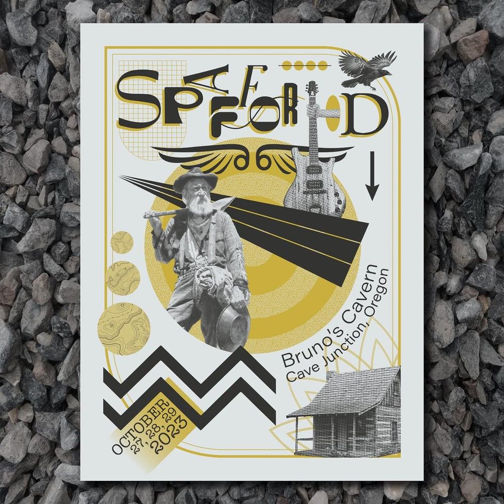 Spafford poster by Brian Bojo