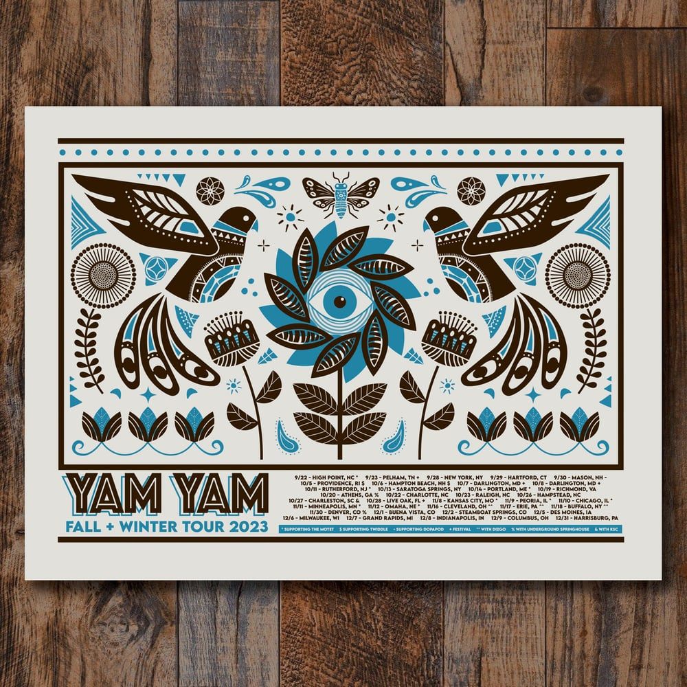 Yam Yam poster by Brian Bojo