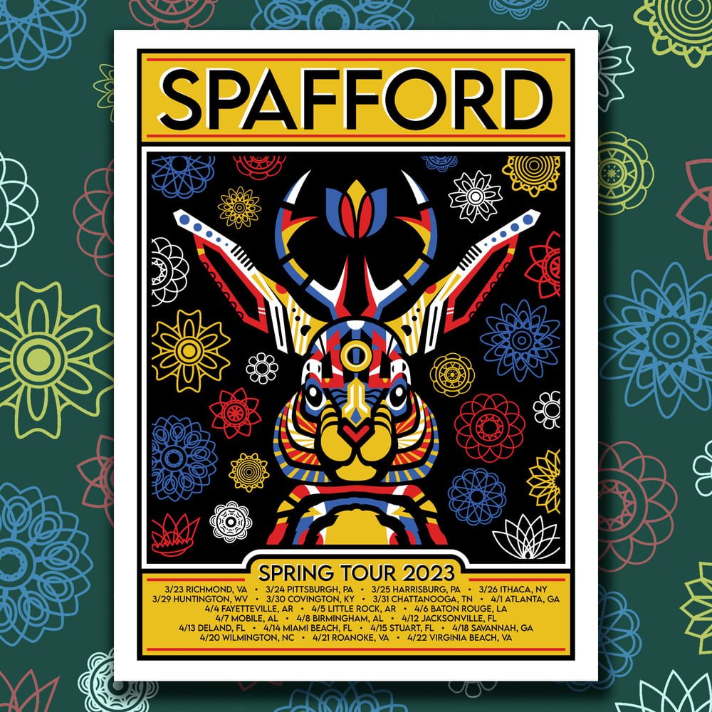 Spafford poster by Brian Bojo