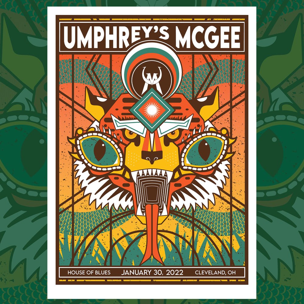Umphrey's McGee poster by Brian Bojo