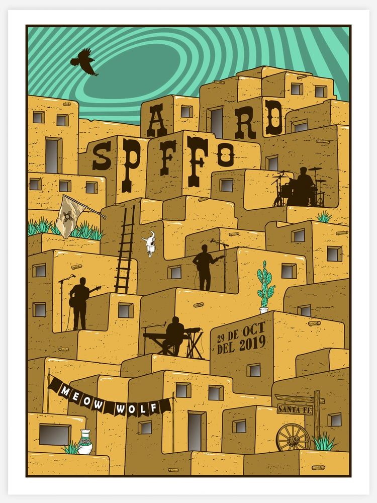 Spafford poster by Brian Bojo