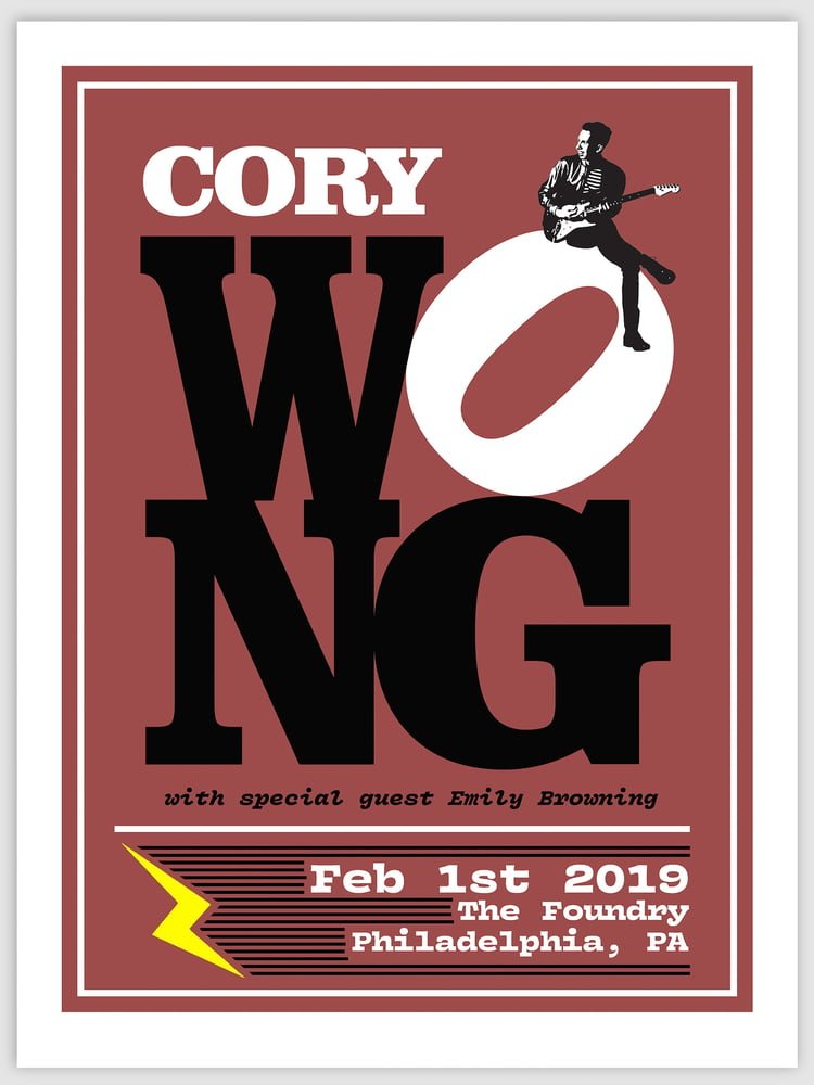 Cory Wong poster by Brian Bojo