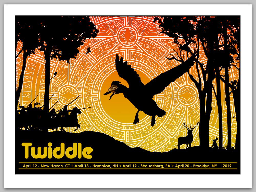 Twiddle poster by Brian Bojo