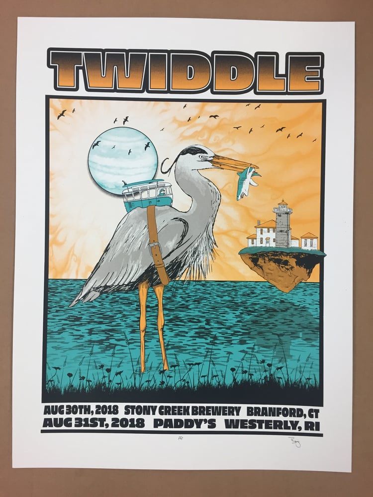 Twiddle poster by Brian Bojo