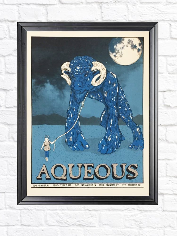 Aqueous poster by Brian Bojo