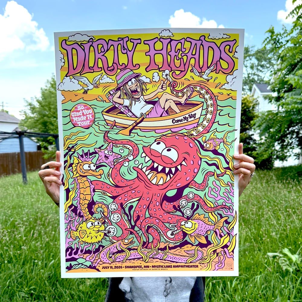 Dirty Heads poster by Burrito Breath