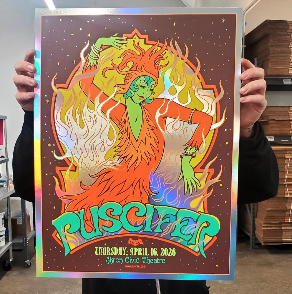 Puscifer poster by Burrito Breath