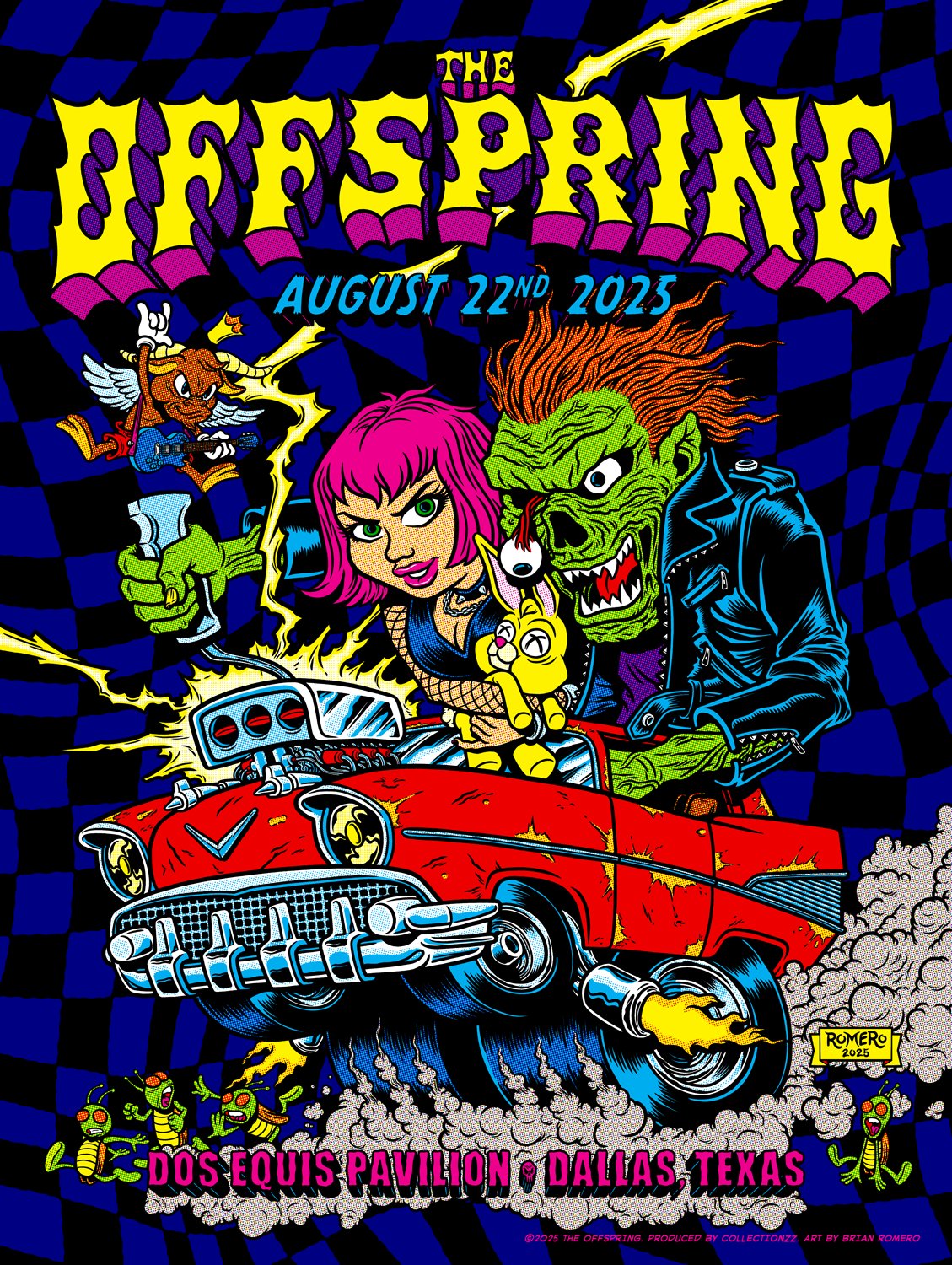 The Offspring poster by Brian Romero
