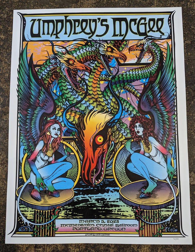Umphrey's McGee poster by Caitlin Mattisson