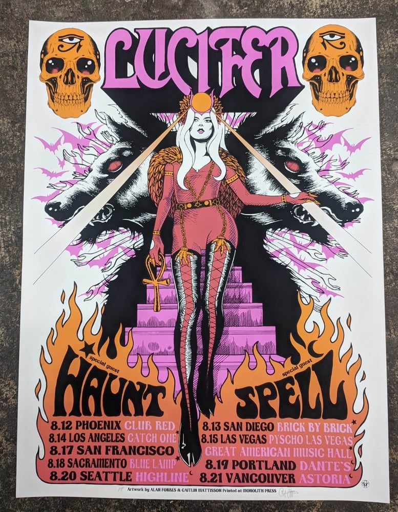 Lucifer poster by Caitlin Mattisson