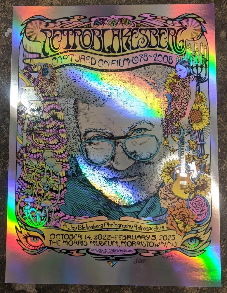 Retroblakesberg poster by Caitlin Mattisson
