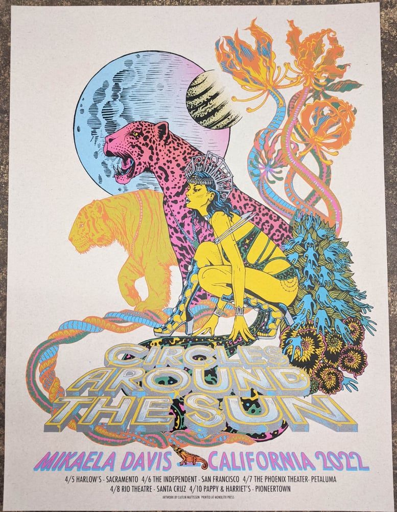 Circles Around the Sun poster by Caitlin Mattisson