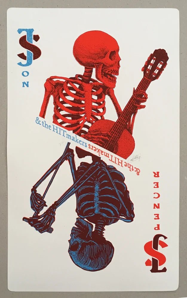 Jon Spencer & The Hitmaker poster by Carlo Vivary