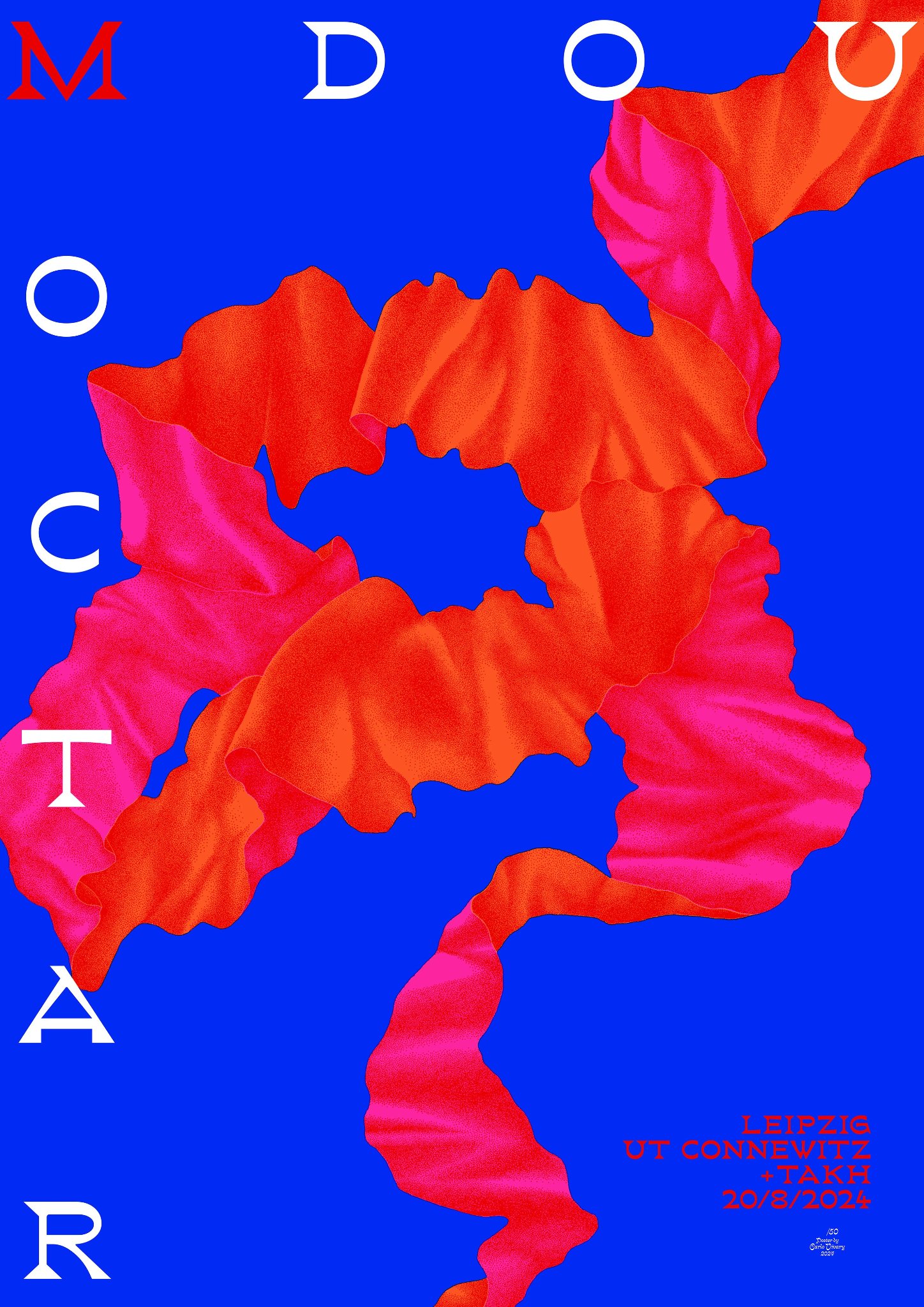 Mdou Moctar poster by Carlo Vivary
