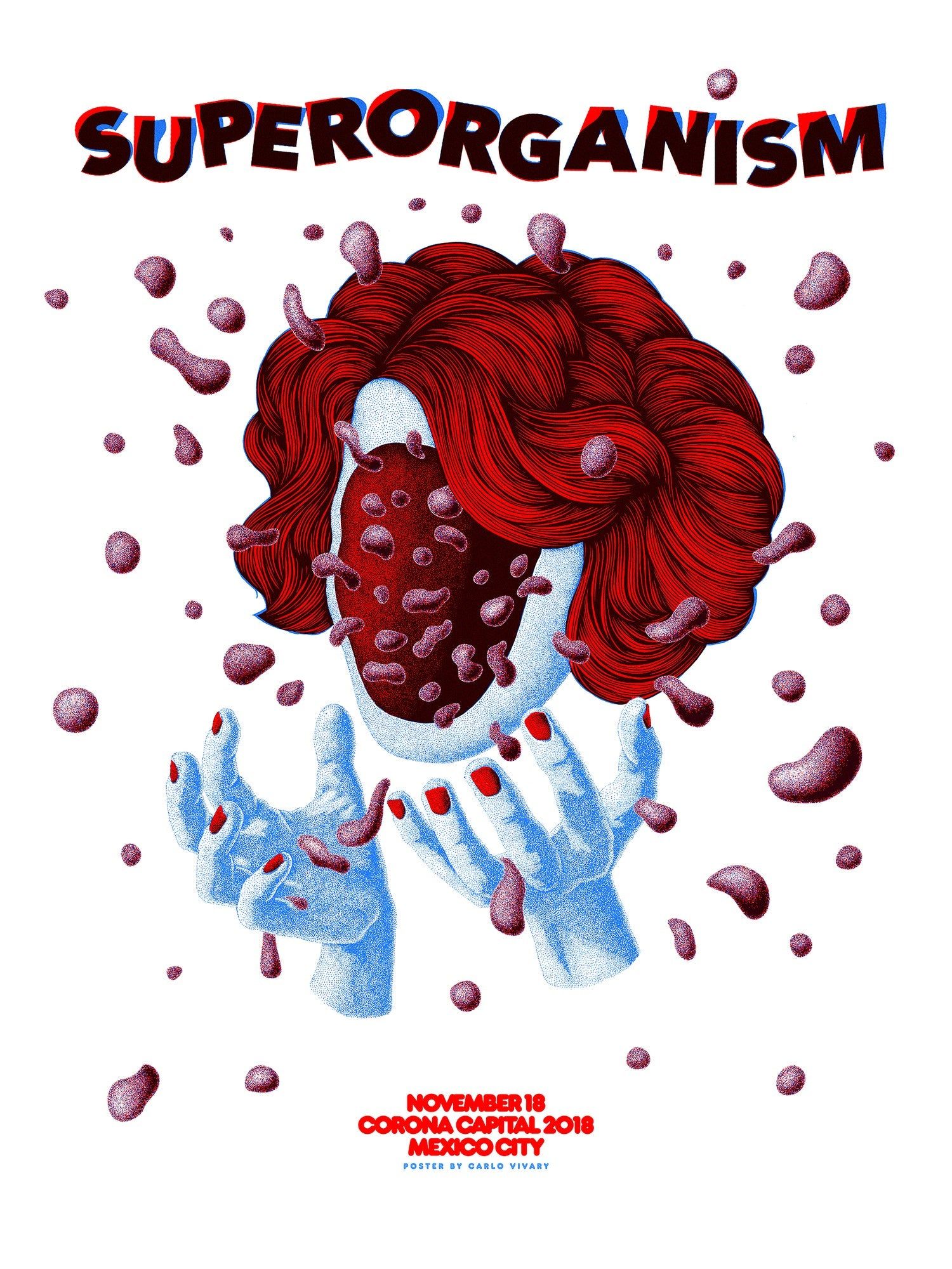 Superorganism / poster by Carlo Vivary