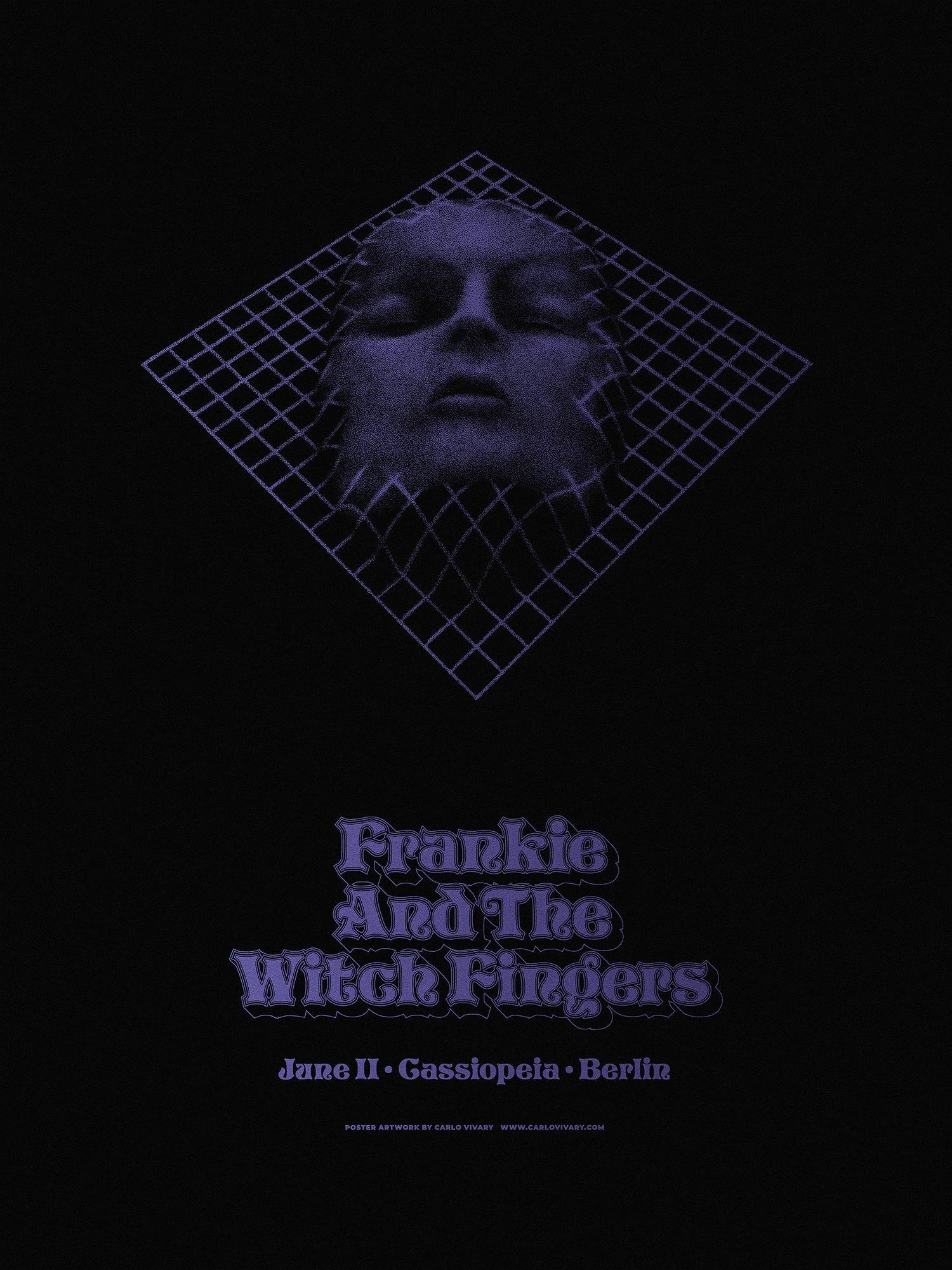 Frankie And The Witch Fingers / poster by Carlo Vivary