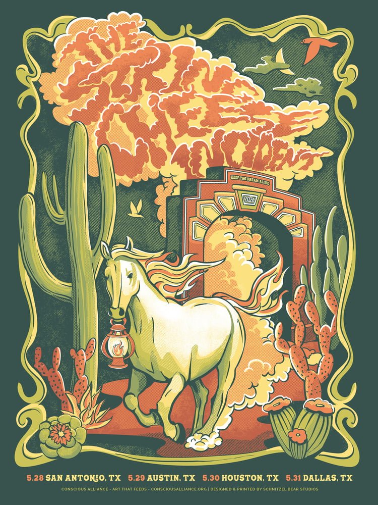 The String Cheese Incident poster by Carolyn Adkins