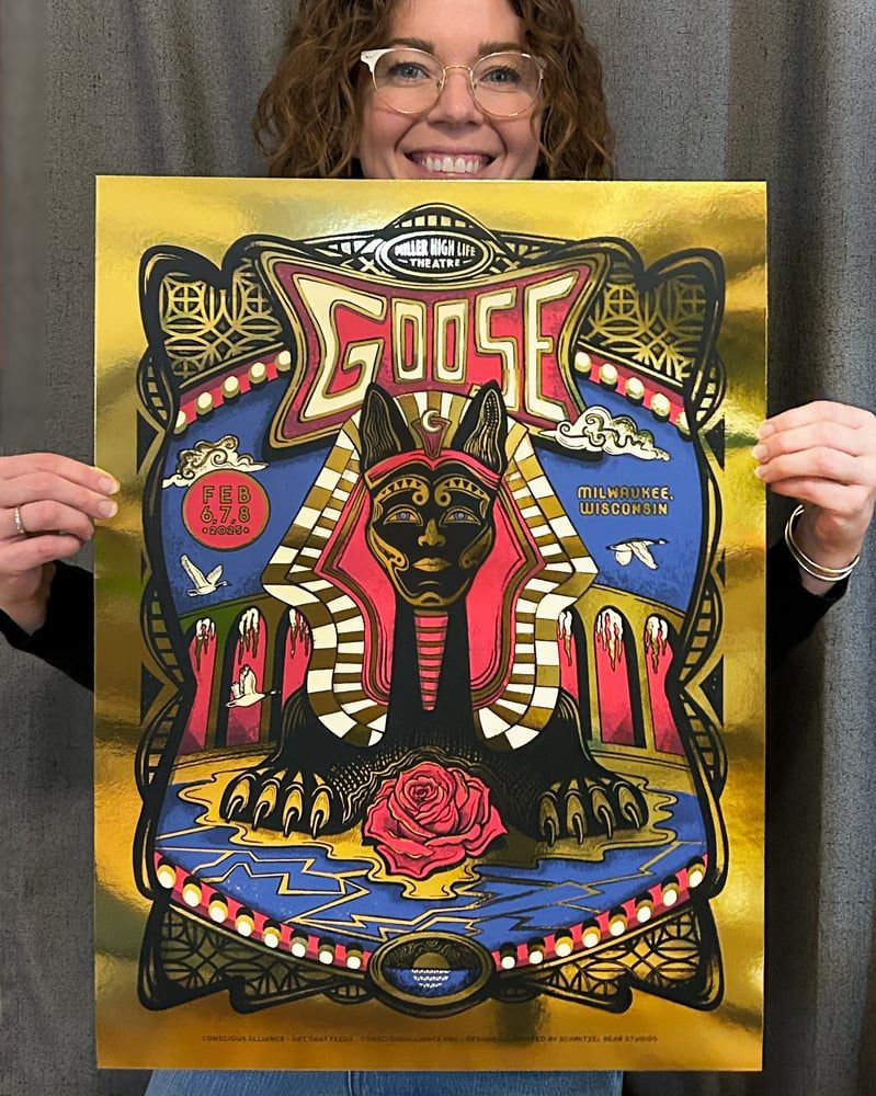 Goose MKE poster by Carolyn Adkins