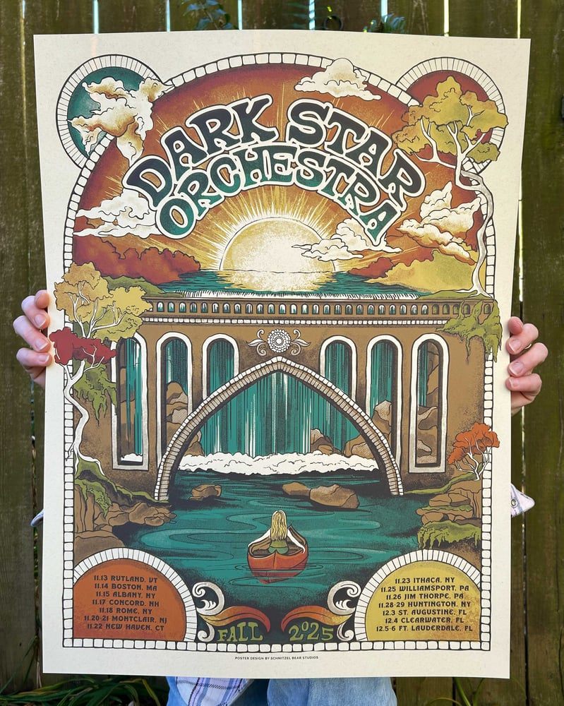 Dark Star Orchestra poster by Carolyn Adkins