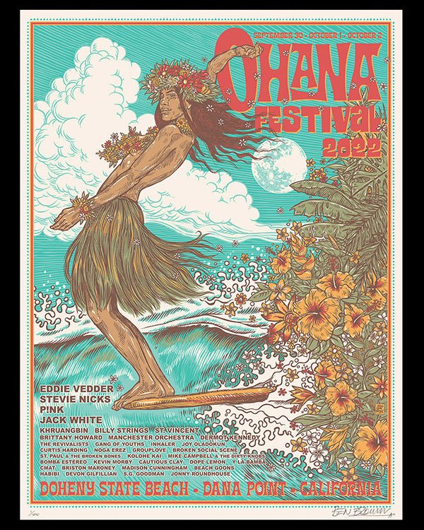 Ohana poster by Ben Brown
