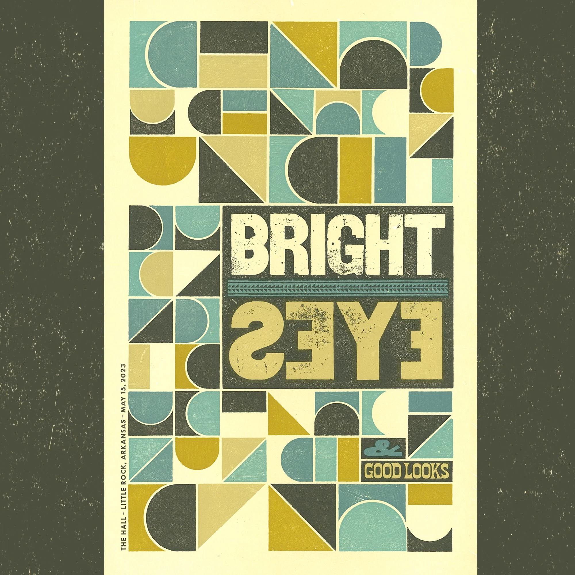 Bright Eyes poster by Brad Vetter