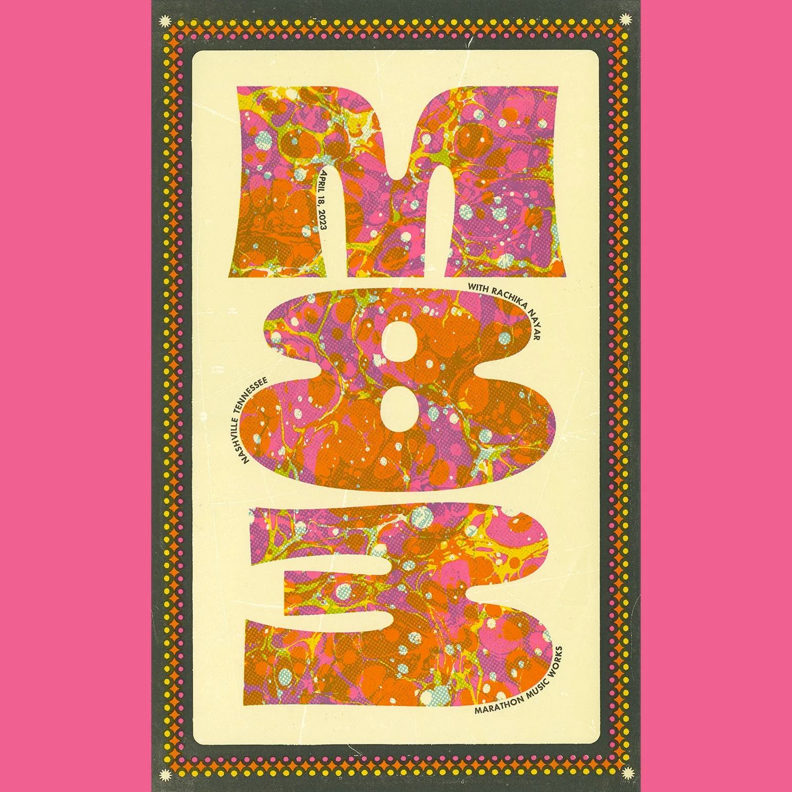 M83 poster by Brad Vetter