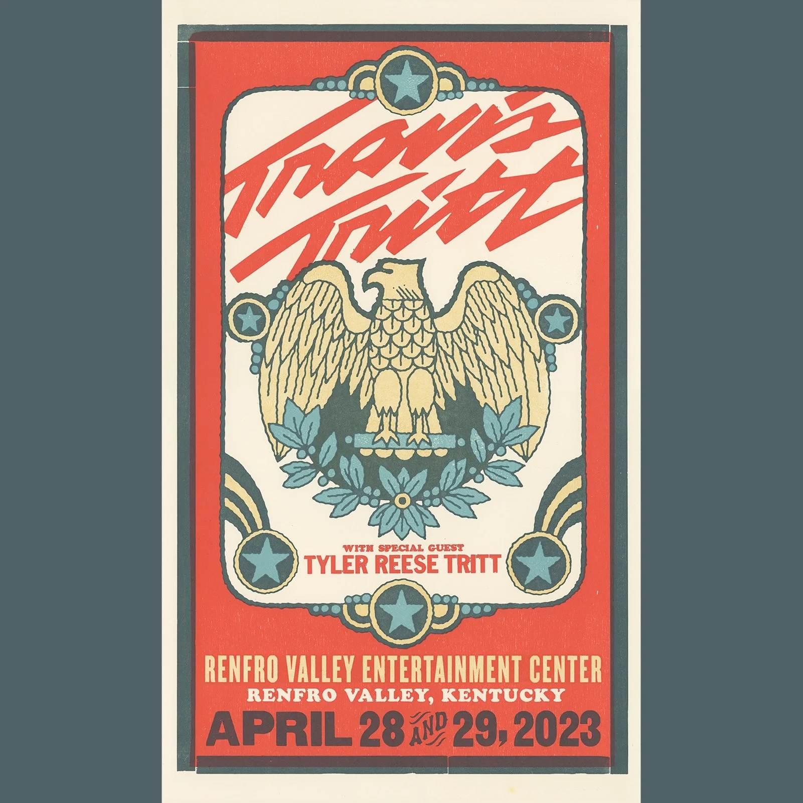 Travis Tritt poster by Brad Vetter