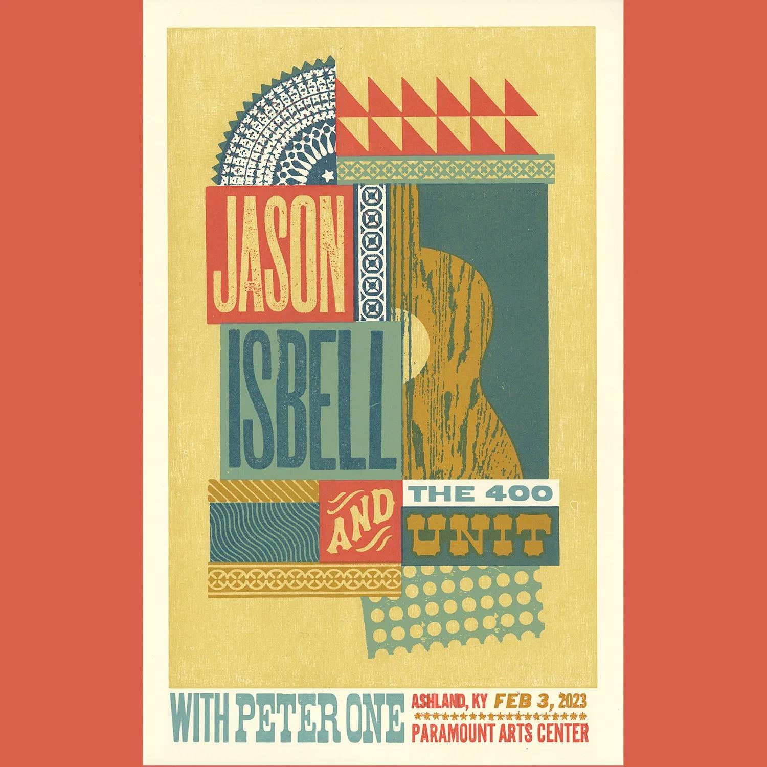 Jason Isbell poster by Brad Vetter