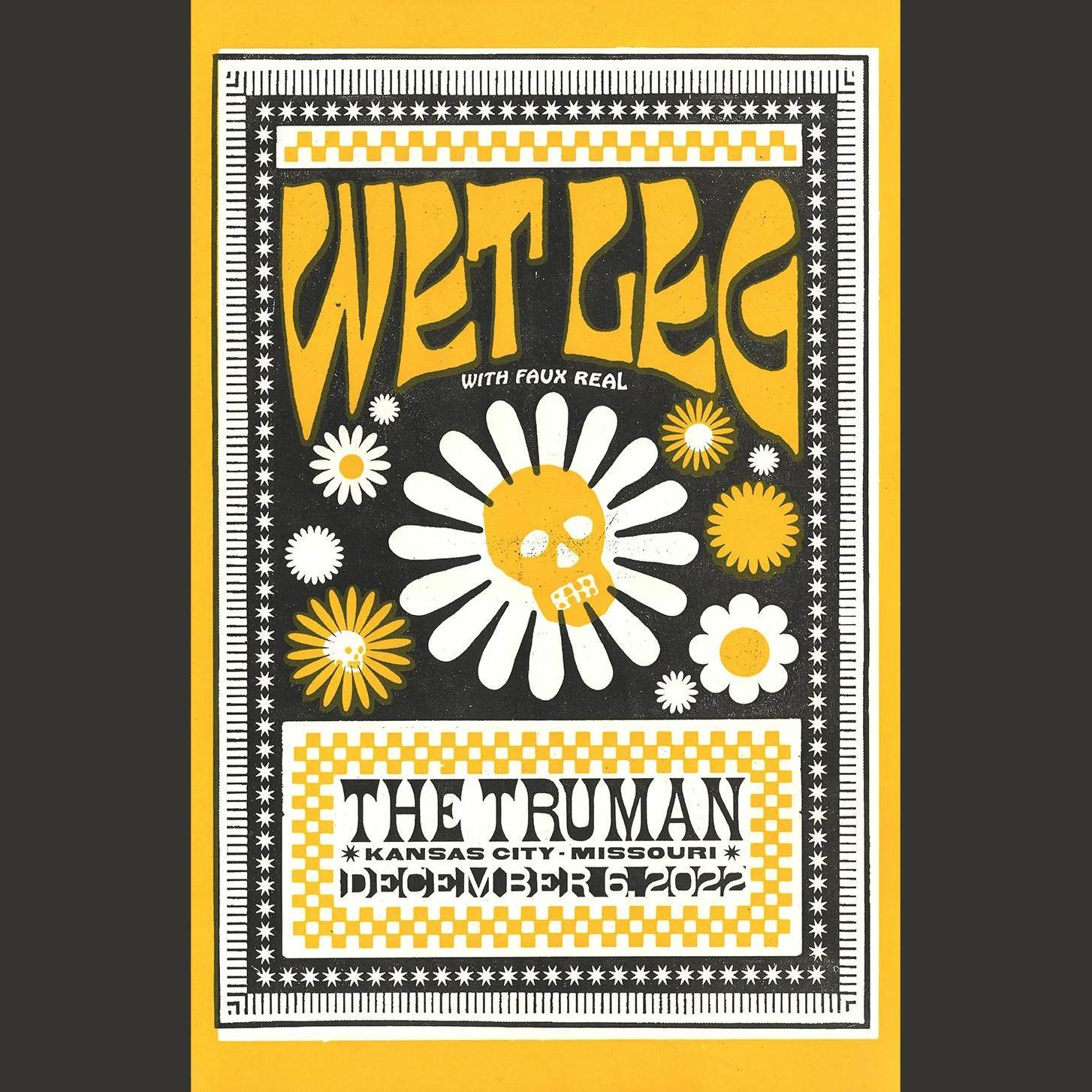 Wet Leg poster by Brad Vetter
