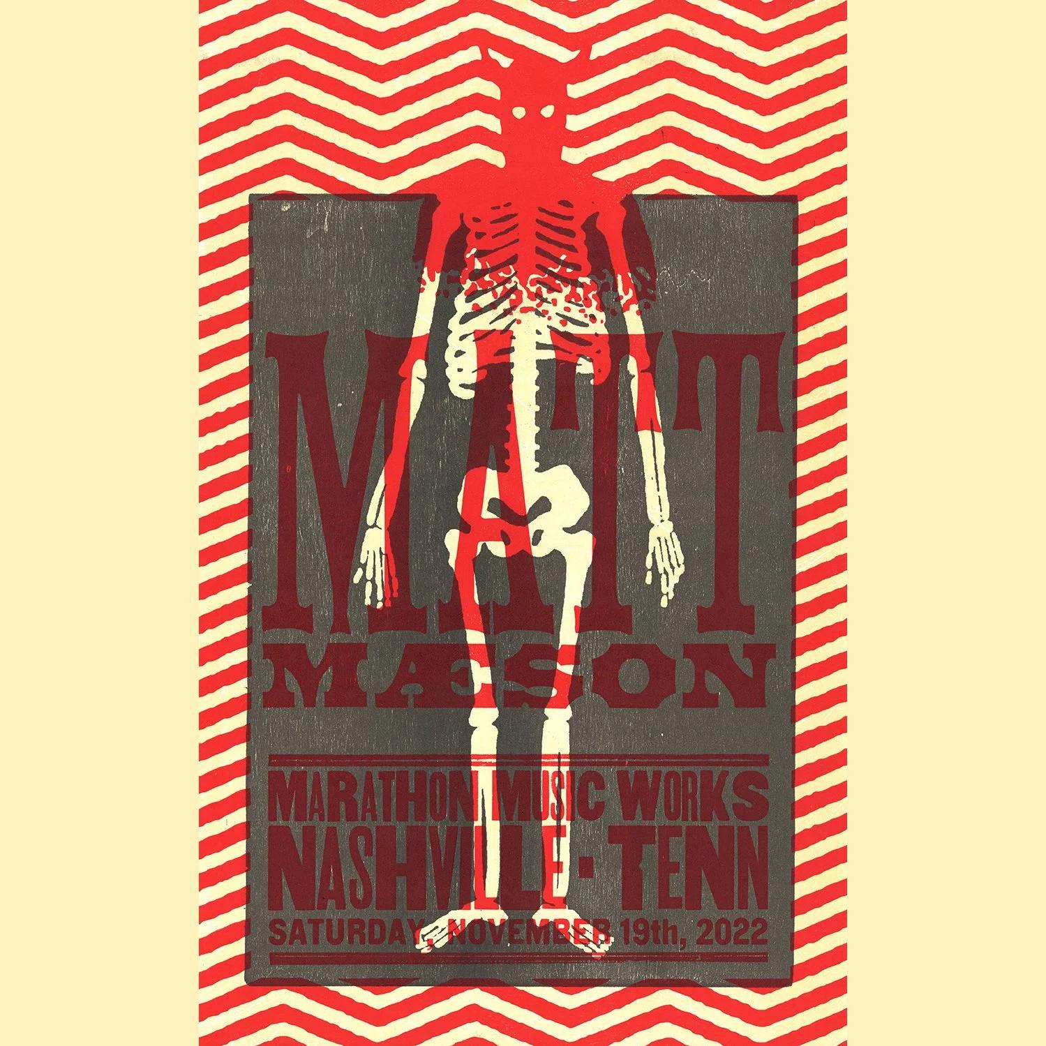 Matt Maeson poster by Brad Vetter
