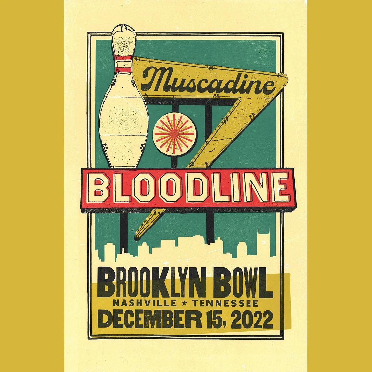 Muscadine Bloodline poster by Brad Vetter