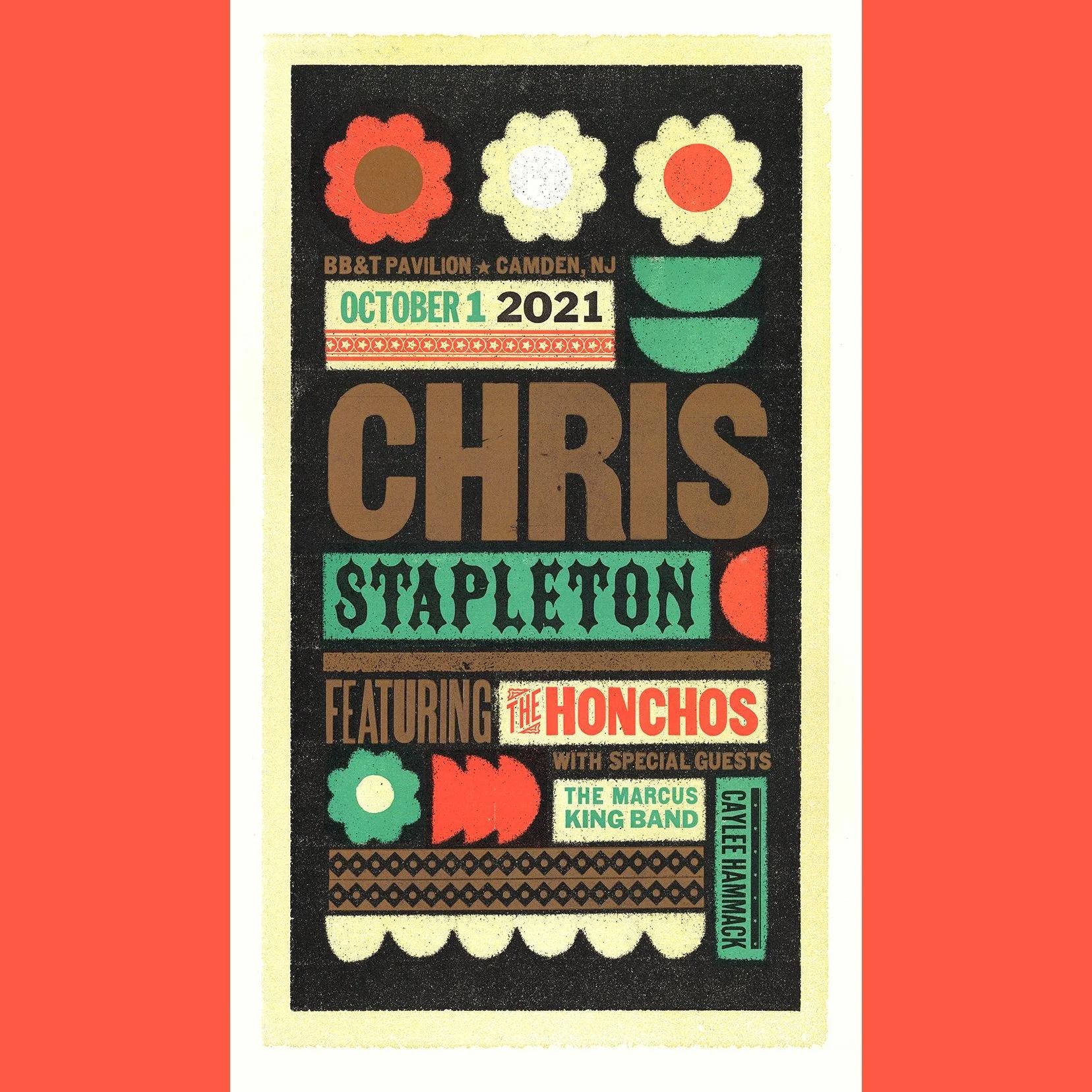 Chris Stapleton poster by Brad Vetter
