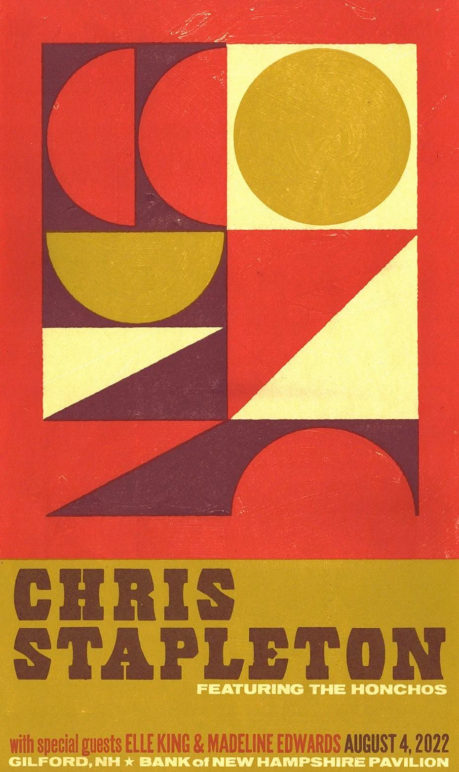 Chris Stapleton poster by Brad Vetter