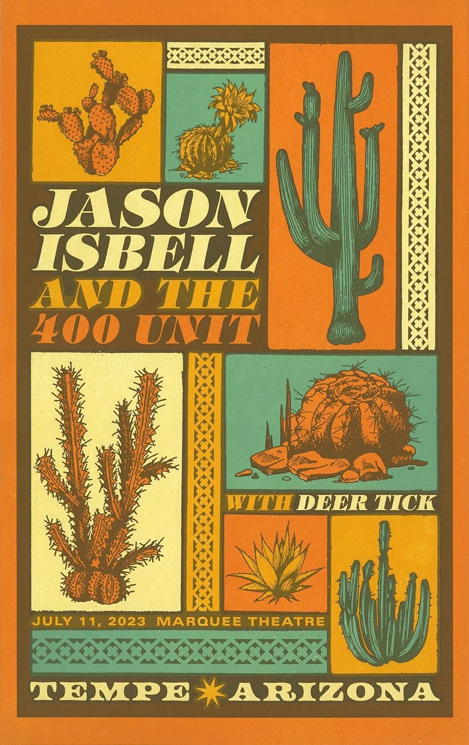 Jason Isbell poster by Brad Vetter