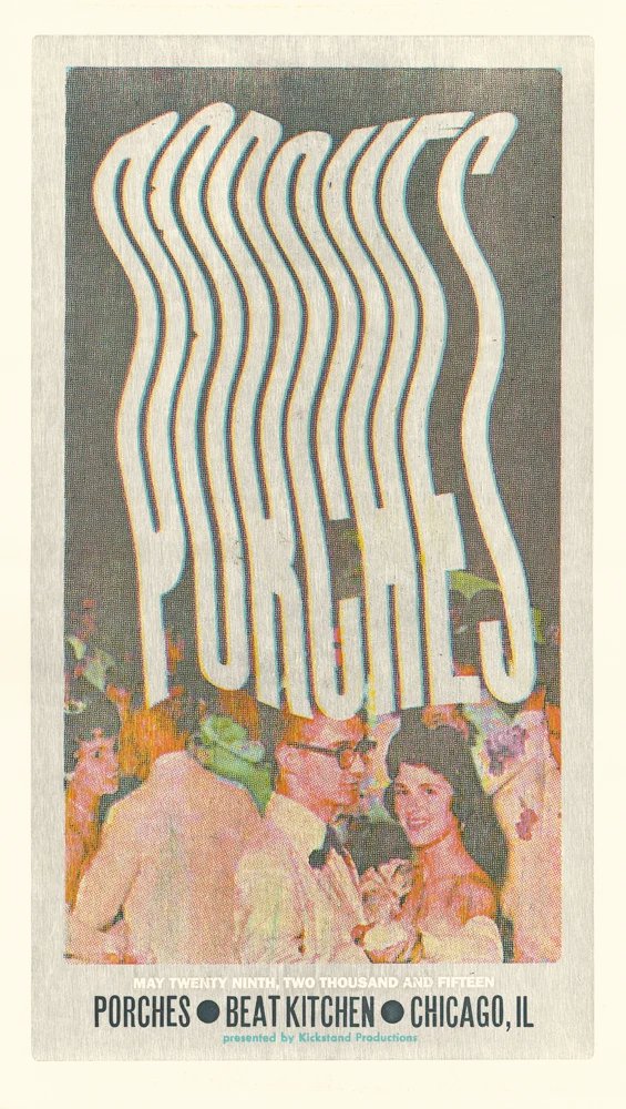 Porches poster by Brad Vetter