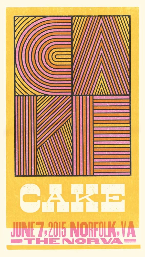 Cake poster by Brad Vetter