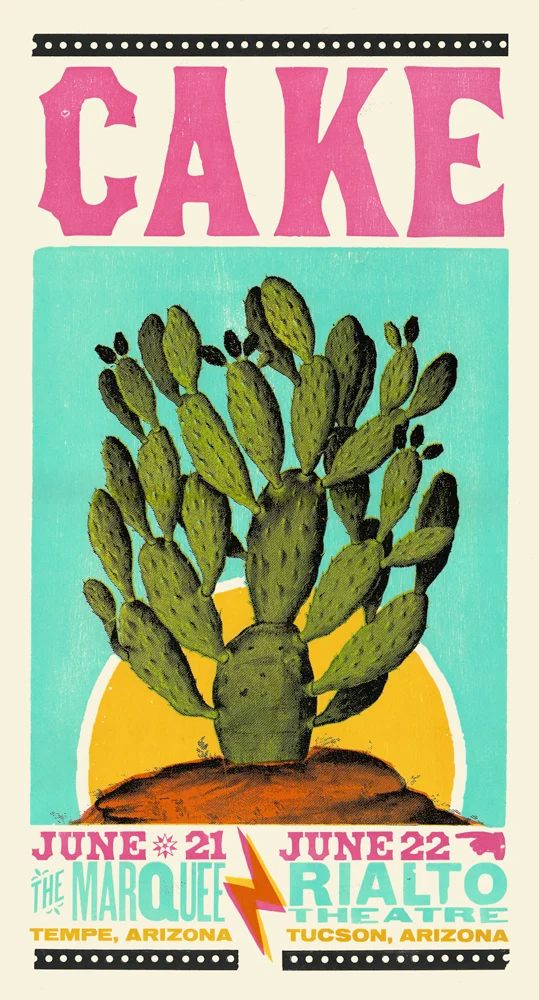 Cake poster by Brad Vetter