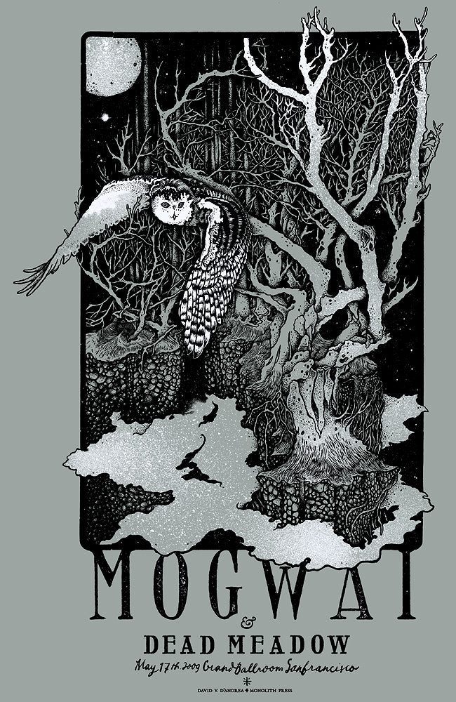 Mogwai poster by David V. D'Andrea