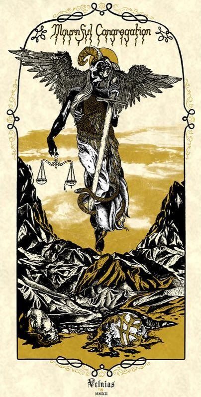 Mournful Congregation poster by David V. D'Andrea