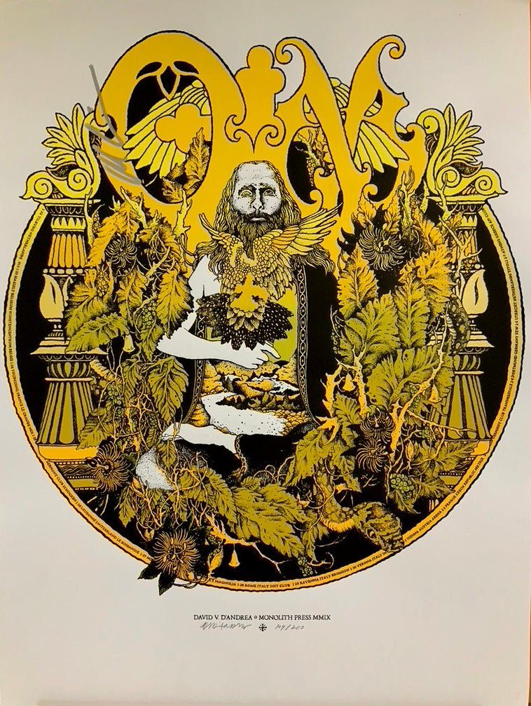 OM poster by David V. D'Andrea