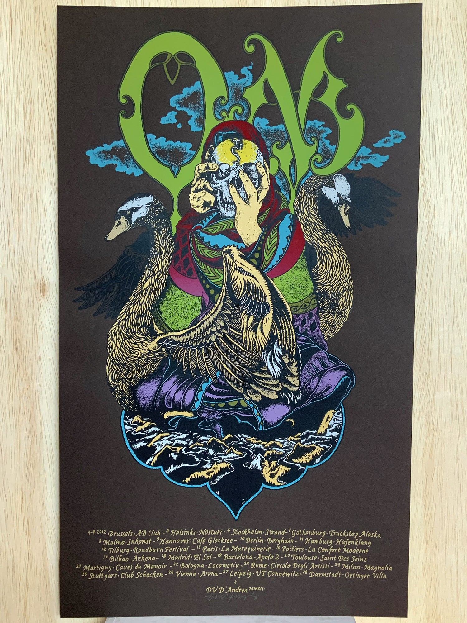 OM poster by David V. D'Andrea