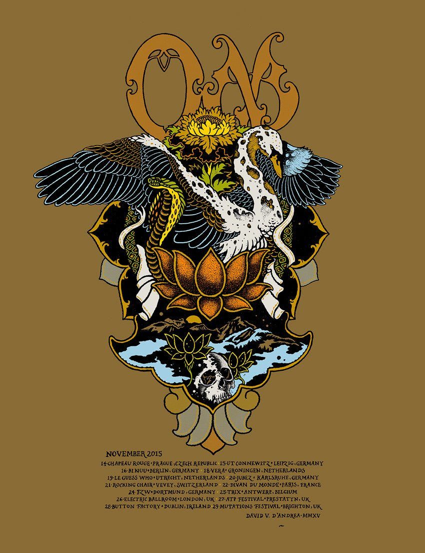 OM poster by David V. D'Andrea