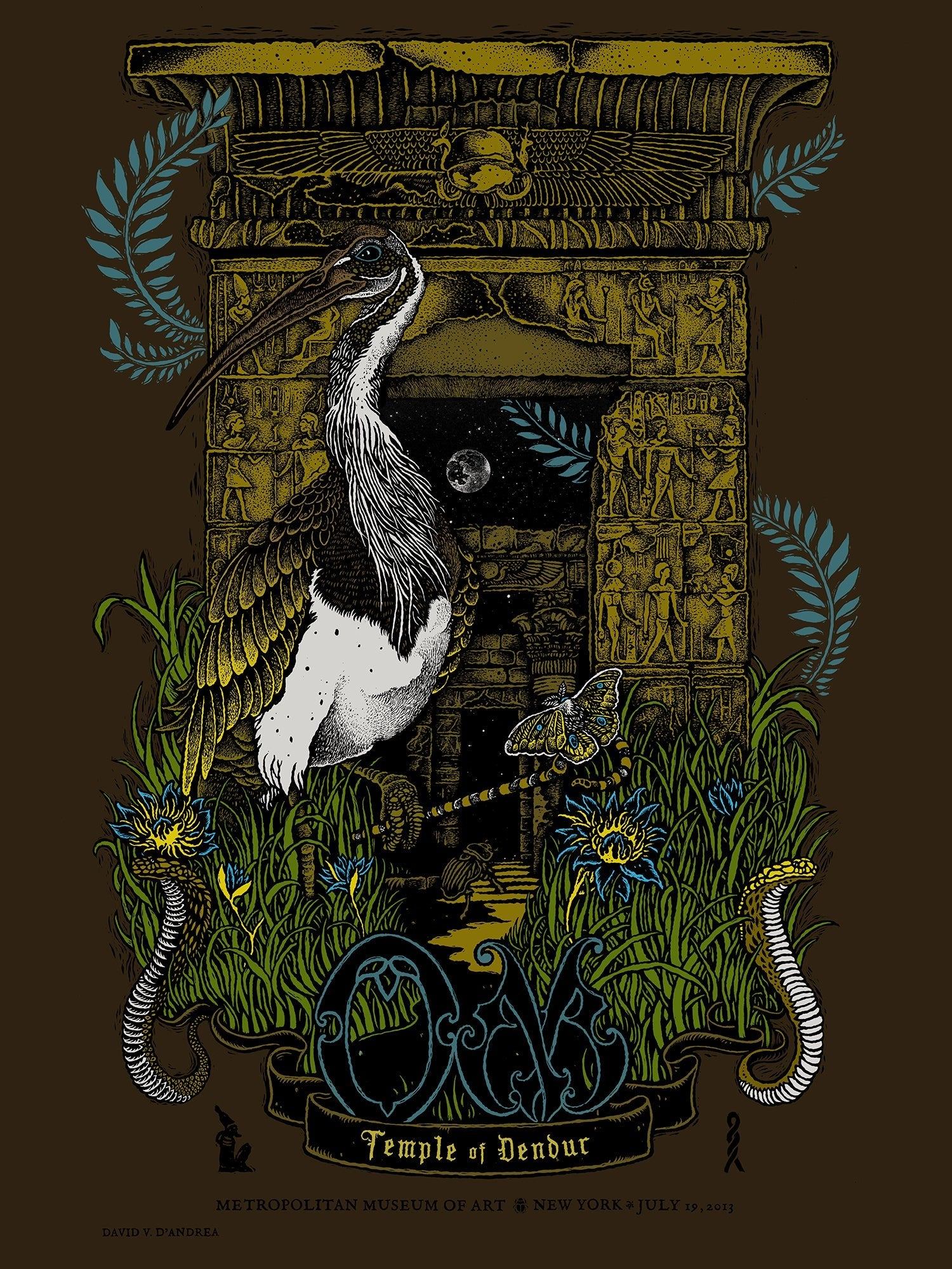 OM poster by David V. D'Andrea