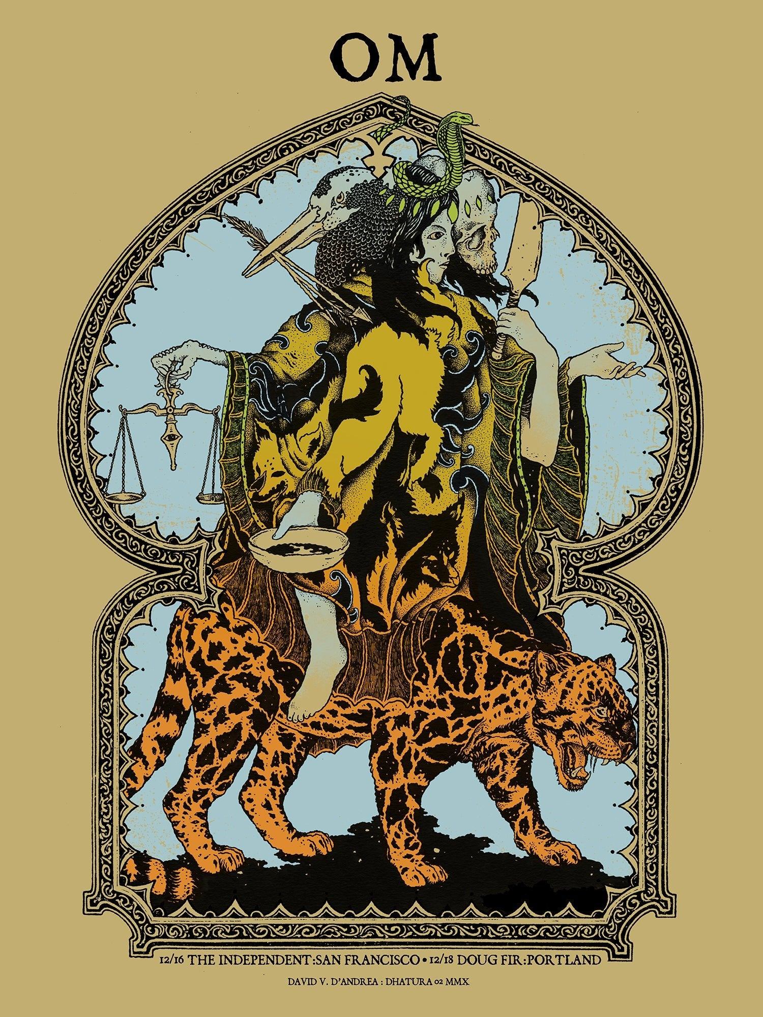 OM poster by David V. D'Andrea