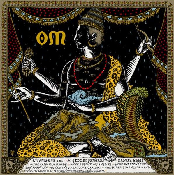 OM poster by David V. D'Andrea